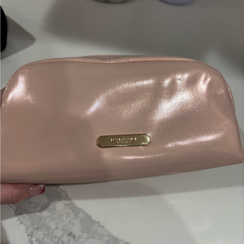 Bulgari Shimmering Pink Cosmetic Case